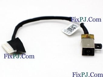DC Jack IN Cable for Dell Vostro 15 3580 3581 3582 3583 3584 P75F DC-IN Power Connector Charging Port