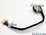 804187-F17 804187-S17 804187-Y17 CBL00705-0105 HP Power Jack DC IN Cable DC-IN Connector Charging Port 827039-001 828949-007